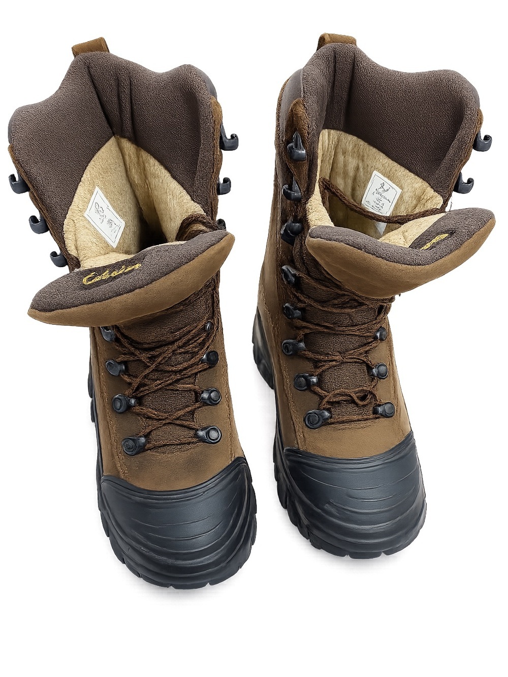 Cabela’s Dry-Plus Women’s Size 9D Brown Waterproof Lace Up Winter Boots
